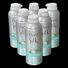 Pure Silk Ultra Sensitive Shave Cream Unscented By Barbasol Lot of 6 New