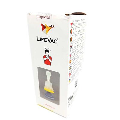 LifeVac Notfallgerät Erstickungsgefahr Durchsichtig 4 Aufsätze Sicherheitsausrüs