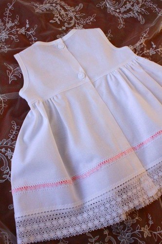 Taufkleid, Taufset 4-tlg., Baby* Mädchen, Gr. 56-86, 100 % Baumwolle - Bild 9 von 12