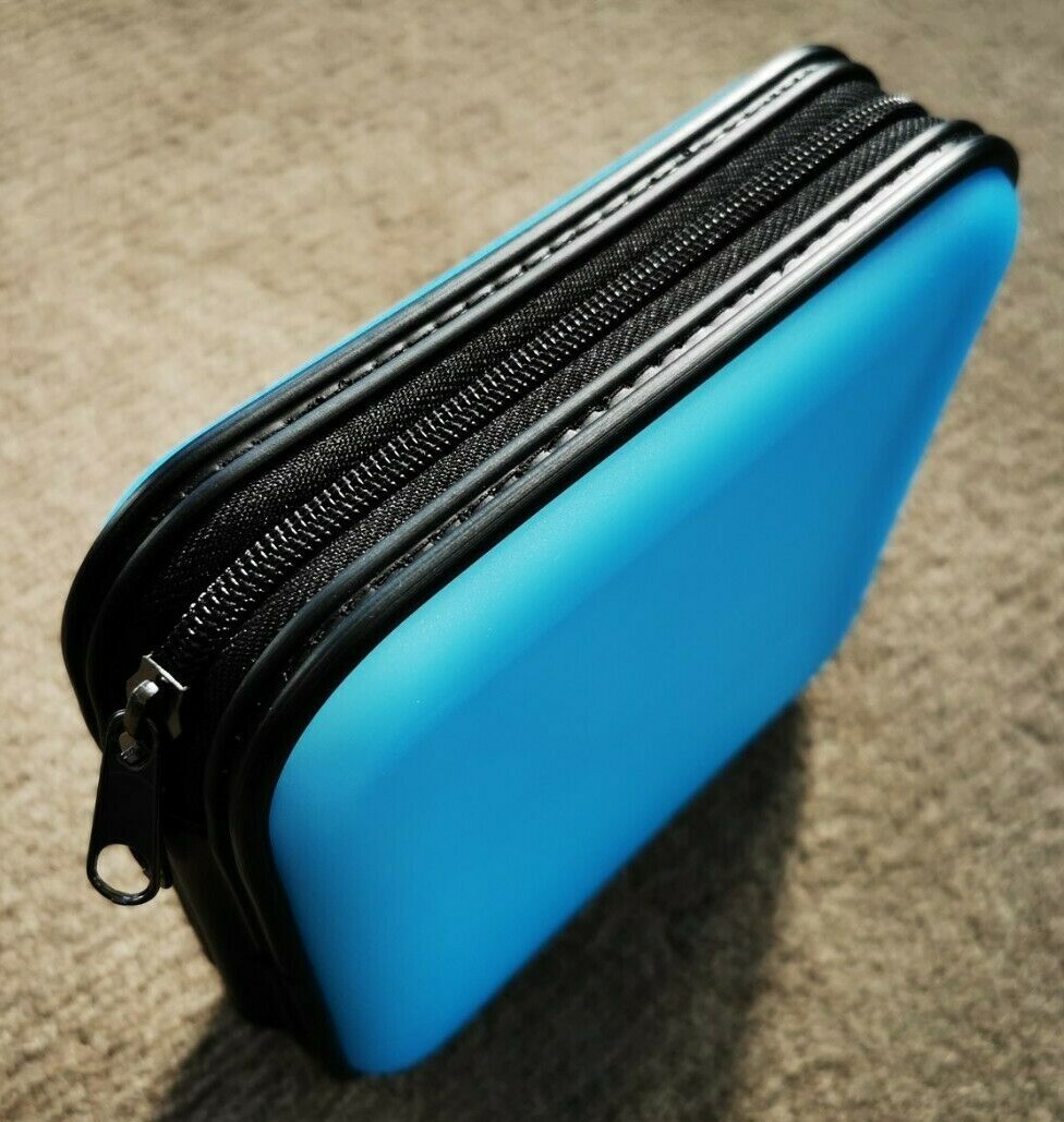 24 DVD CD Case DISC Holder BLUE Folder Wallet 24 DVD Storage BUY 2
