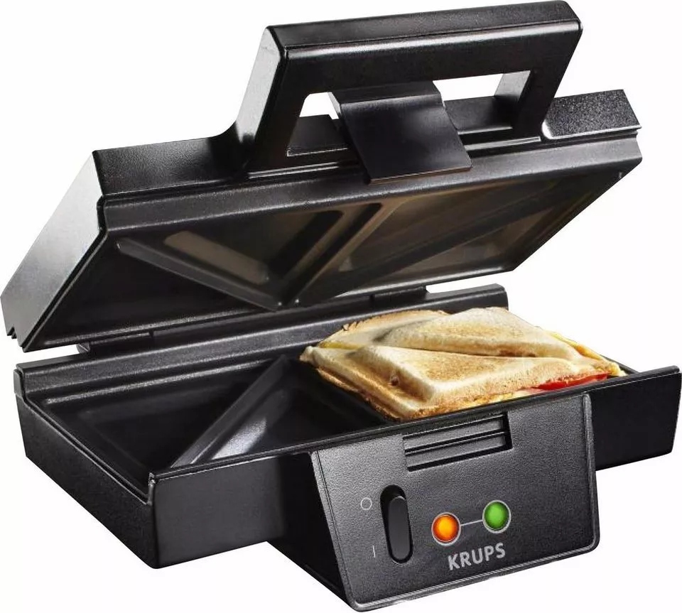 KRUPS FDK 451, Professional Sandwich Maker, Black, free shipping Worldwide  | eBay