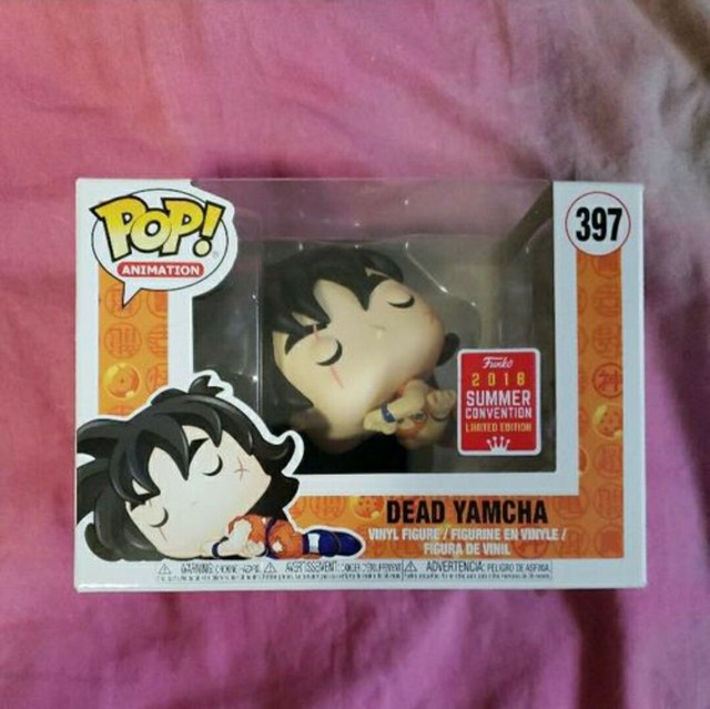 Funko Pop Animation Dragonball Z 397 Dead Yamcha 2018 SDCC Summer ...