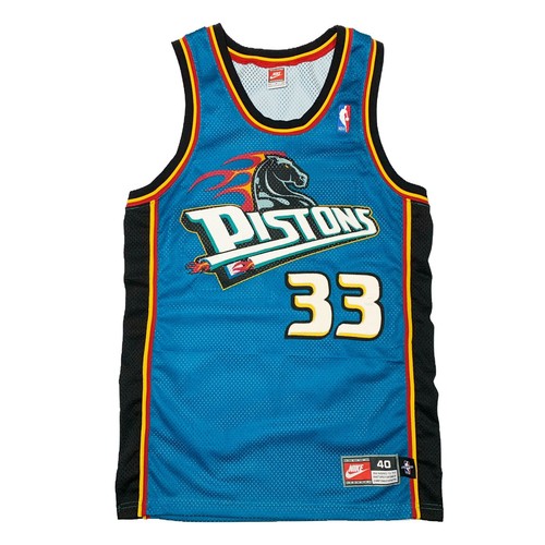 Vtg Rare NBA Detroit Pistons Nike 