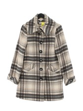 Rocha.john Rocha Women's Coat Uk 12 Cream Wool