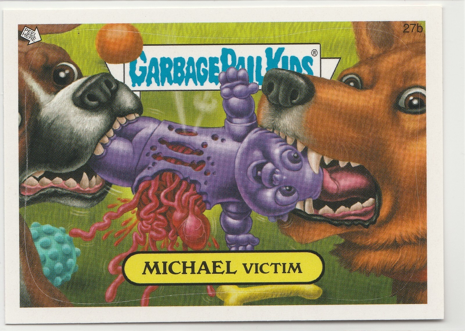 Michael Victim 27b Garbage Pail Kids 2008 ANS7 All-New Series 7 Card