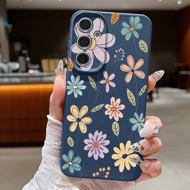 Shockproof Soft Flower Phone Case for Samsung A16 A56 A36 A55 A15 A25 A54