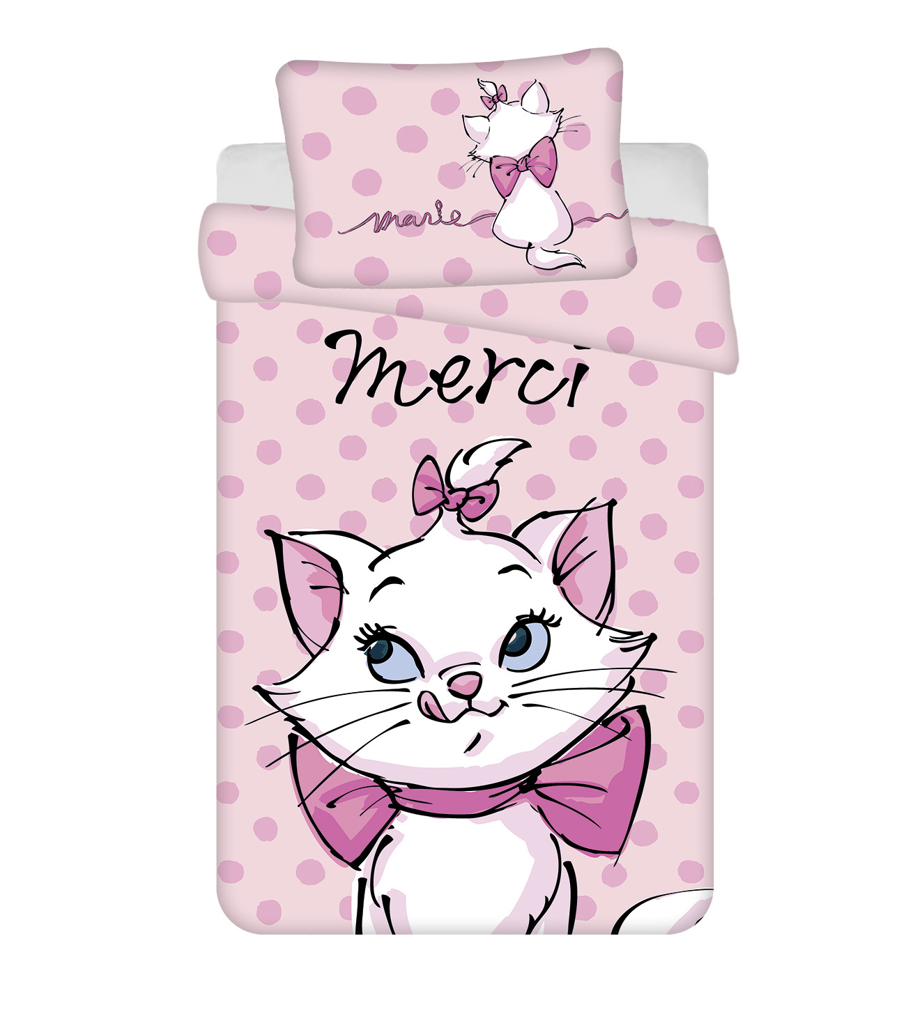 Детская кроватка Disney Marie 100х135 см и Киссенбезуг 40х60 см 5990₽