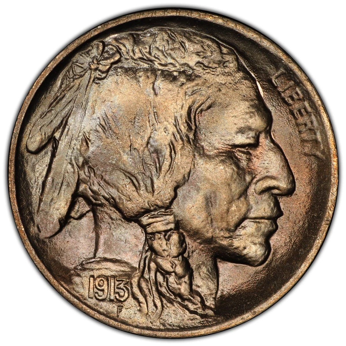 1913 Buffalo Nickel Type 1 PCGS MS68 —— ONLY 6 FINER AND THEY COST 