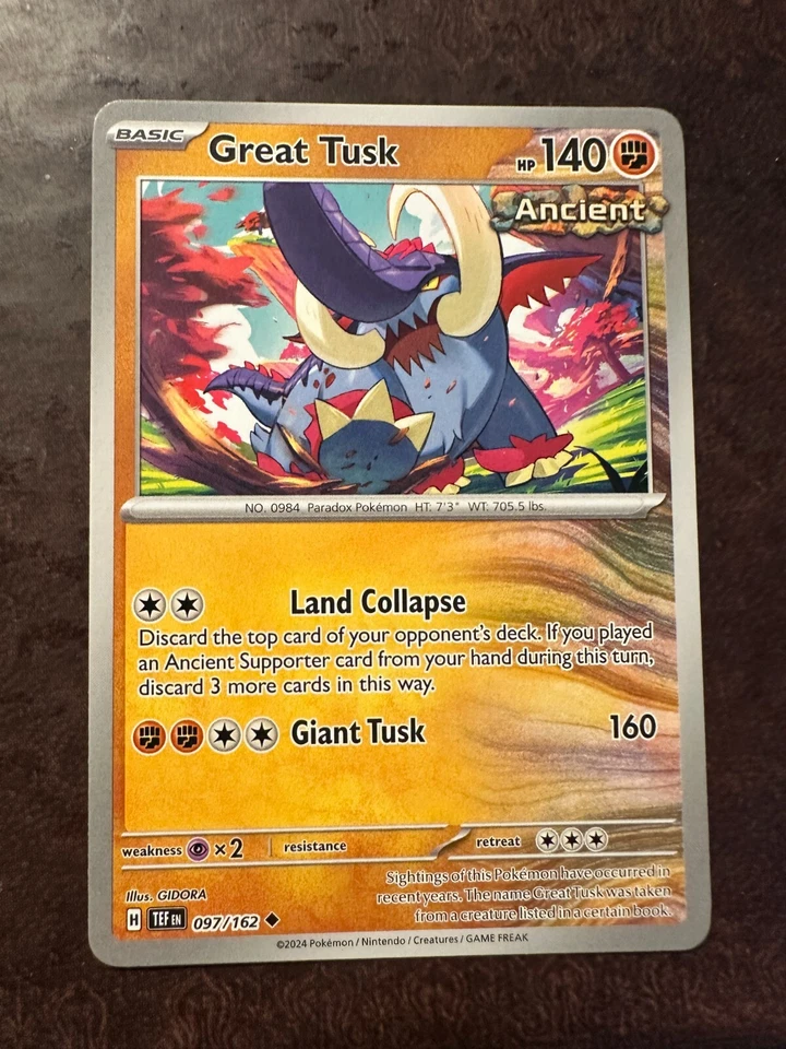 Great Tusk 097/162 Sv05: Temporal Forces Regular - Image 3 of 4