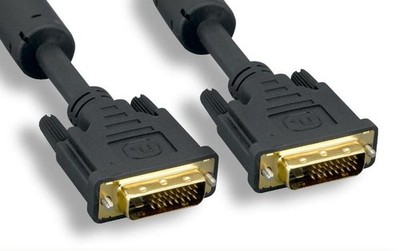 DVI-D Dual Link Male to Male Cable 6FT