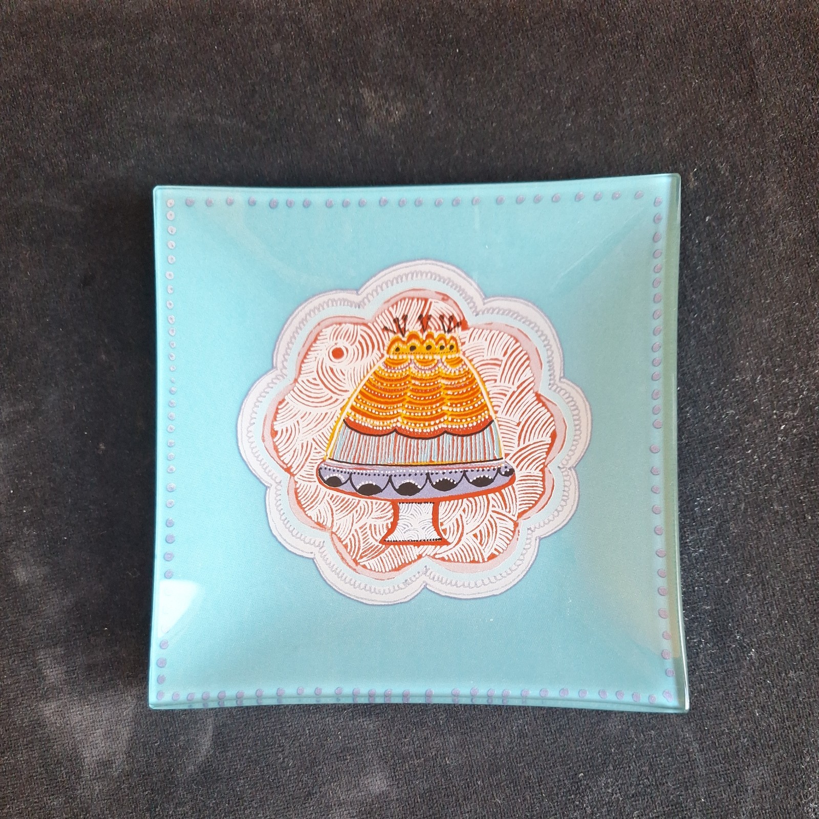 Platos de Postre Fragonard Perfumeur Pastel de Cumpleaños Elegante Snack Postre Vaso