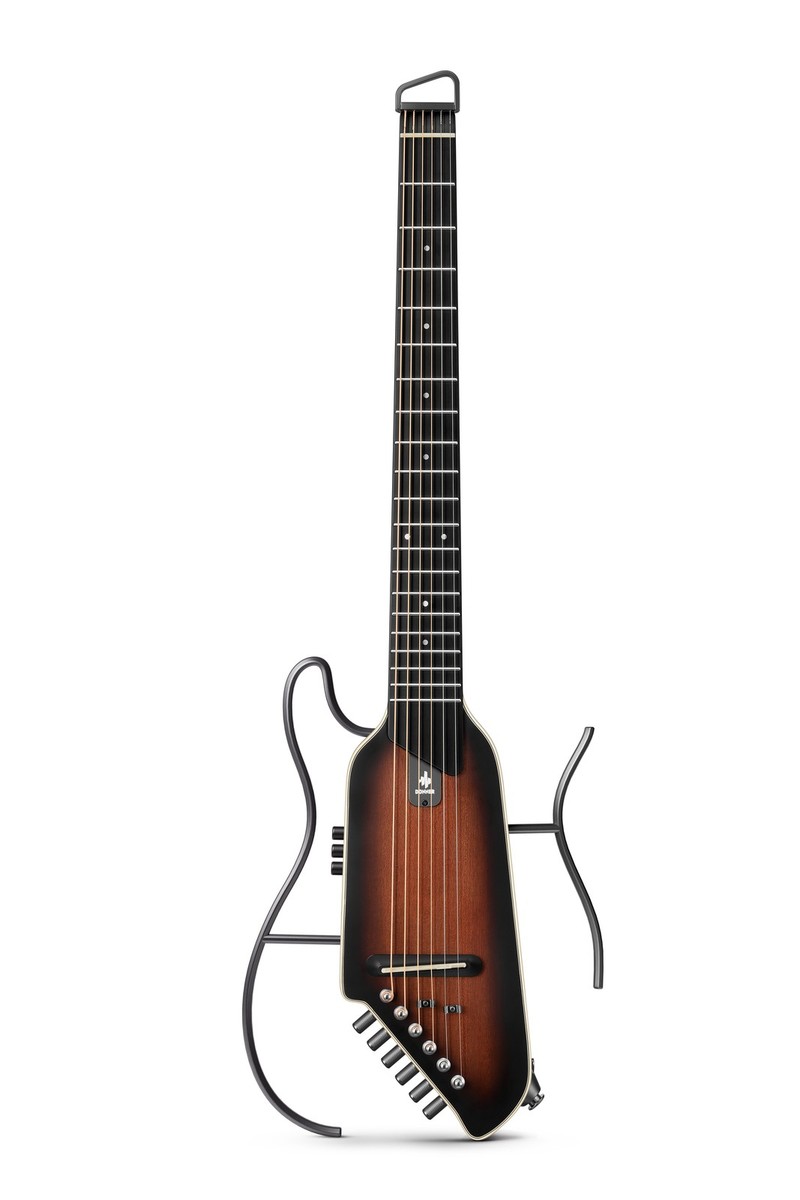 Donner EVO2 HUSH-I Sunburst Headless Acoustic Guitar Built-in