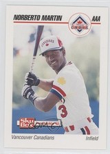 SkyBox 1992 pre-rookie Norberto Martin #644 0q3