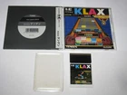 Klax PC Engine HuCard Japan import US Seller