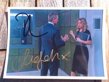 Daniel Craig & Lea Seydoux Autogramm " JAMES BOND 007 "  13x18 NO TIME TO DIE