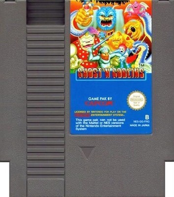 Ghost 'N Goblins - Nintendo NES Classic Action Adventure Shooter Videospiel