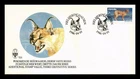 Dr Jim Stamps South West Africa Caracal Desert Lynx First Day Cover Monarch Size