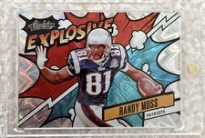 2024 Panini Absolute Football Explosive Insert Randy Moss Patriots #EX-RMS