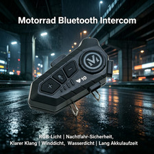Motorradhelm Gegensprechanlage Sprechfunkger�...
