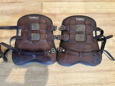 EquiFit Luxe T-Boots Brown, Standard Straps, Size  S/M