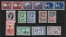 BASUTOLAND 1945-1947 VICTORY & ROYAL VISIT SETS MLH