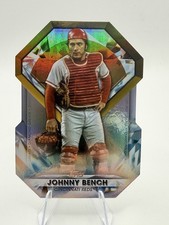 2022 Topps Diamond Greats Die Cuts - #DGDC-10 - Johnny Bench - Cincinnati Reds