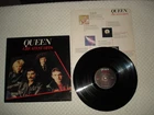 QUEEN GREATEST HITS ORIGINAL VINYL LP 1981 EMTV30 CARD INNER EMI 1981 EX+