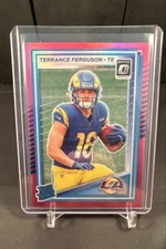 Terrance Ferguson 2025 Donruss Optic Rated Rookie Pink Prizm #244 RC