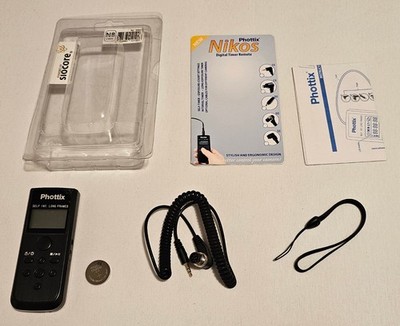 Phottix TC-501 Timer-Fernauslöser für Nikon D300 TR-80 wie MC-36