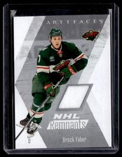 2025-26 Upper Deck Artifacts NHL Remnants Brock Faber Minnesota Wild #NR-6