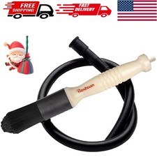 Versatile Parts Washer Cleaning Brush with Comfortable Grip and Long Hose Access