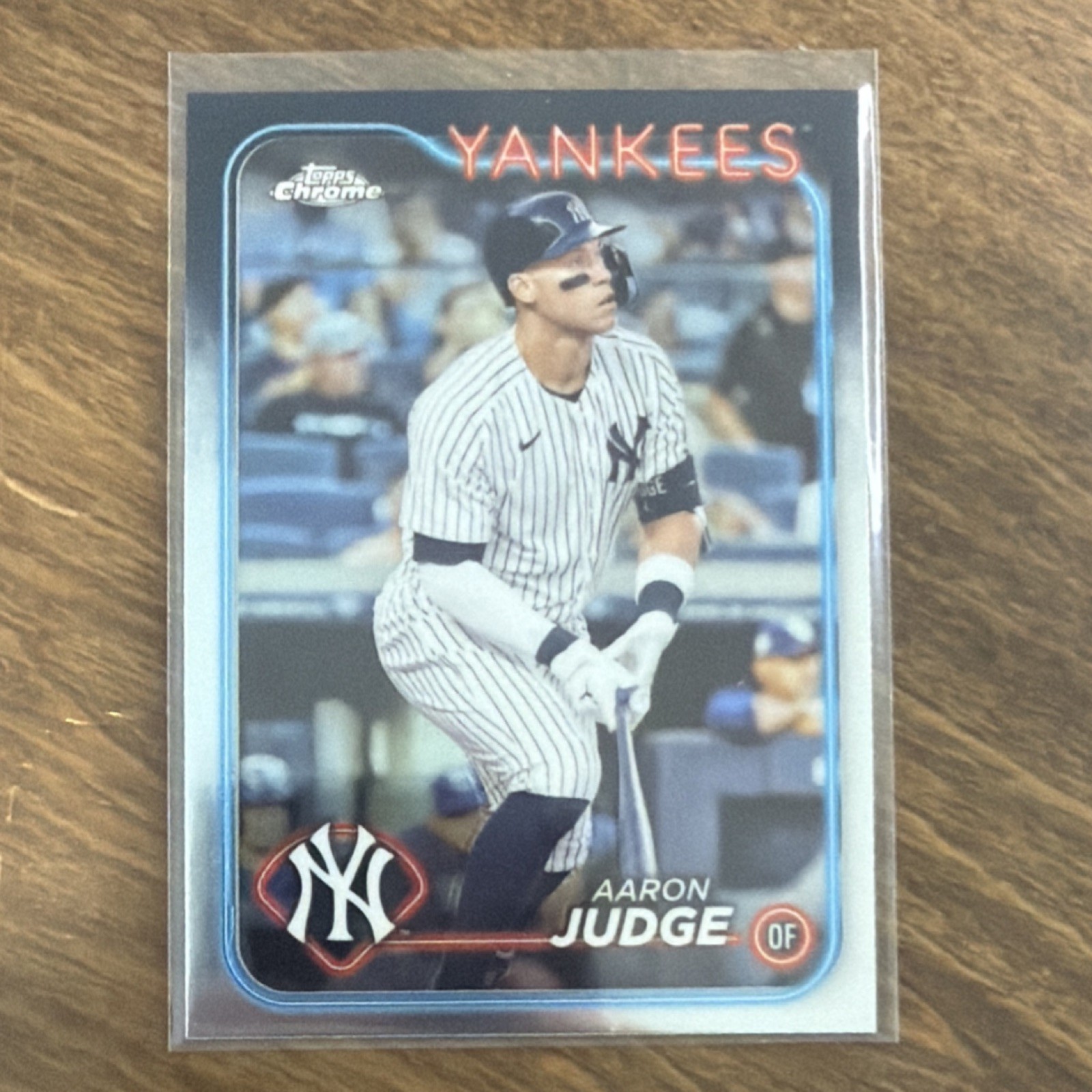 Topps 2024 Chrome Aaron Judge #50 New York Yankees Baseball Card Base Set