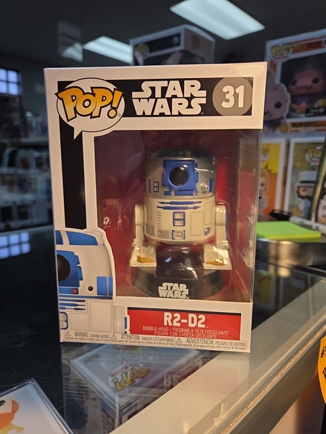 Funko Pop! Vinyl: Star Wars - R2-D2 #31 Ships With Protector 