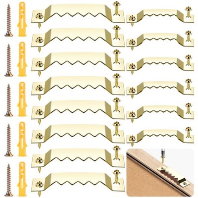 Sawtooth Picture Hangers, Picture Hanging Kit,HeavyDuty Wall Hanging Kit with...