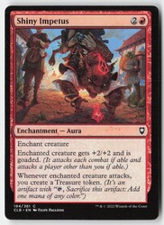 Shiny Impetus #194/361 Commander Legends: Battle for Baldur's Gate Common MTG