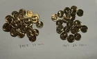 1957 AND 1958 RED PROOF LINCOLN CENT LOT / 59 COINS / 25 1957 AND 34 1958