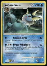 Vaporeon 34/100 Rare Majestic Dawn LP Pokemon Card on eBay