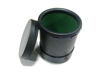 Koplow Games Plastic Dice Cup with Twist-Off Lid   4  Felt-Lined Gaming Dice...