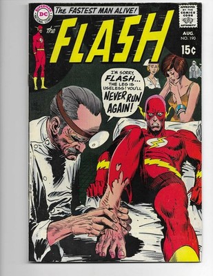 Flash 190 1969 DC Comics VG/F 5.0 Iris Allen Dexter Myles