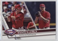 2017 Topps Update Rookie Combos Ben Lively Andrew Knapp & #US160 11cz