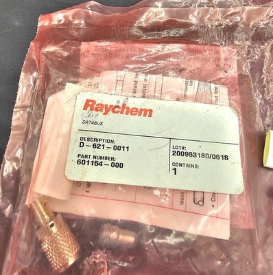 Raychem TE Connectivity D-621-0011 Databus Triaxial Plug Connector 601154-000 Ne