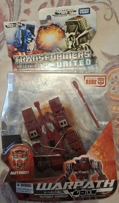 WARPATH TAKARA TRANSFORMERS UNITED