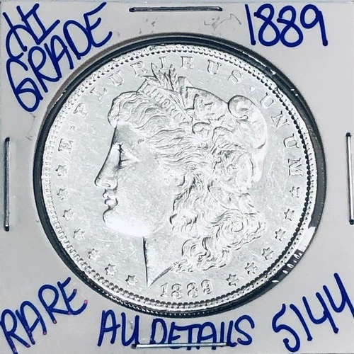 1889 MORGAN SILVER DOLLAR AUTHENTIC HI GRADE U.S. MINT COIN FREE SHIPPING 5144