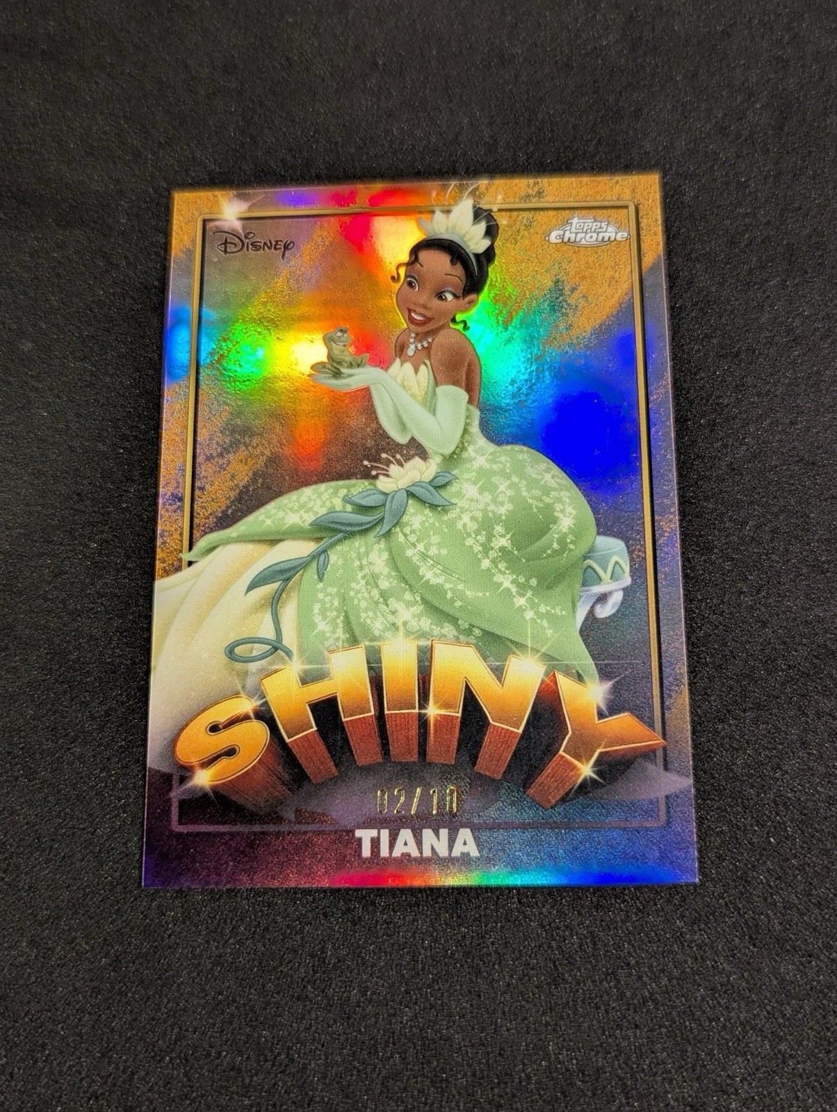 2025 Topps Disney Wonder Princess Tiana SHINY SSP Insert 2/10