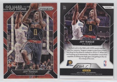 2016-17 Panini Prizm Go Hard or Go Home Ruby Wave Prizm Jeff Teague #20