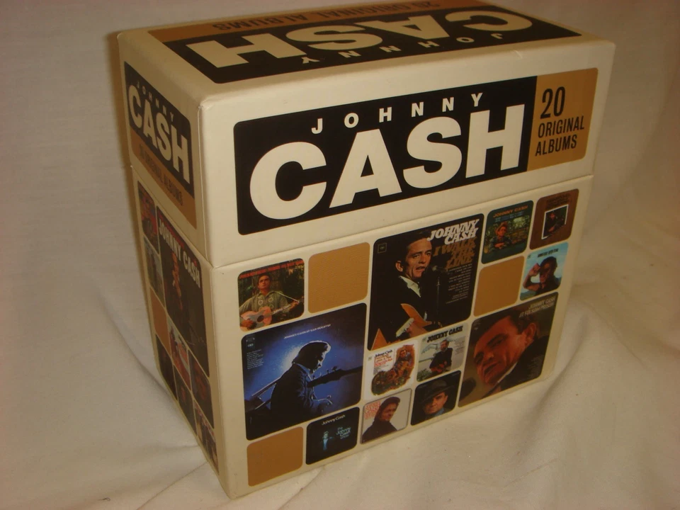 JOHNNY CASH "20 Original Albums" 20 x CD Box Set, near mint - Image 2 of 4