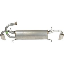 Walker Exhaust 50089 Quiet Flow Ss Direct Fit Exhaust Muffler Assembly 2 Outlet Walker Exhaust 50089 Quiet Flow Ss Direct Fit Exhaust Muffler Assembly 2 Outlet