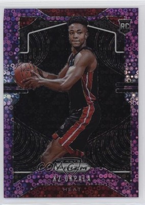 2019-20 Panini Prizm Fast Break Purple 37/75 KZ Okpala #275 Rookie RC 14t3