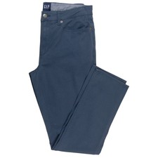 GAP Men's Super Soft Stretch Twill 5 Pocket Slim Fit Pant Indigo, 30 X 32