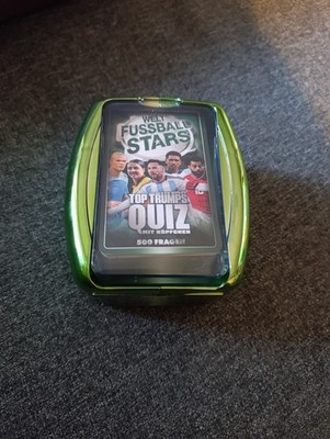 Kartenspiel TOP TRUMPS Quiz | Weltfussball Stars (Winning Moves) NEU